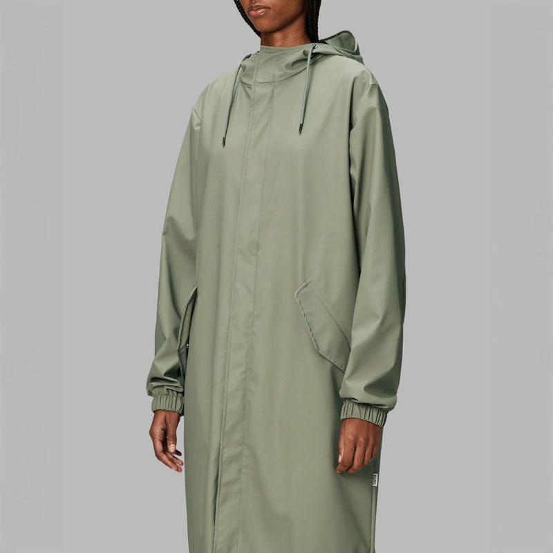 値下げ中　SUNAOKUWAHARA desert weather coat RAINS Fishtail Parka W3 in Drift | Collen & Clare
