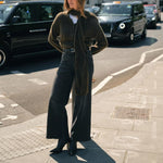 MOS MOSH MMMape Wool & Mohair Button Cardigan in Rosin