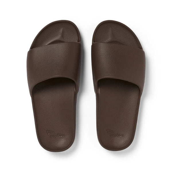ARCHIES Arch Support Slides in Brown