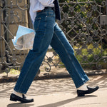 MOS MOSH MMEmber Authentic Straight Leg Jeans in Blue