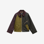 BARBOUR Arlene Wax Jacket in Golden Olive/Fern/Bordeaux/Muted
