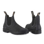 BLUNDSTONE 1910 Wax Suede Boots in Steel Grey