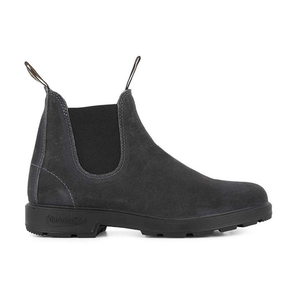 BLUNDSTONE 1910 Wax Suede Boots in Steel Grey