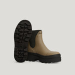 TRETORN Blasia Waterproof Rubber Chelsea Boots in Shitake