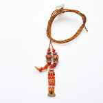 PHILIPPA KUNISCH S Fish Necklace in Red