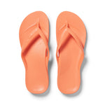 ARCHIES Arch Support Flip Flops in Peach