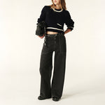 BA&SH Bota Jumper in Marine