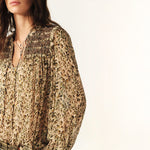 BA&SH Capucine Blouse in Ecru