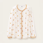 BA&SH Daphne Blouse in Ecru