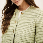 BA&SH Gaspard Cardigan in Sauge