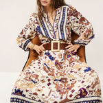 BA&SH Valley Dress in Ecru