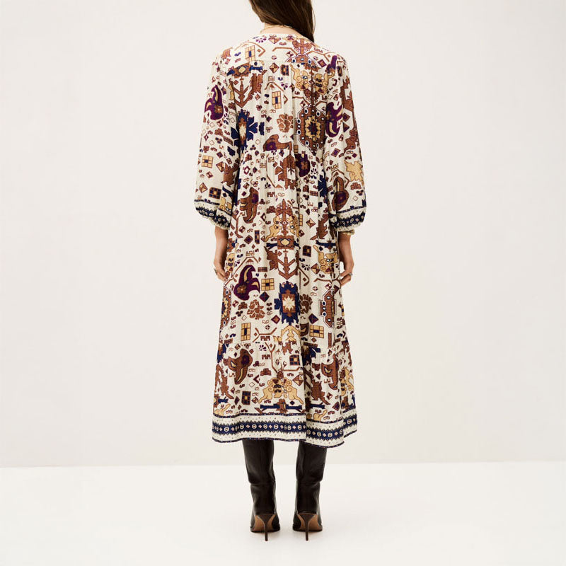 BA&SH Valley Dress in Ecru