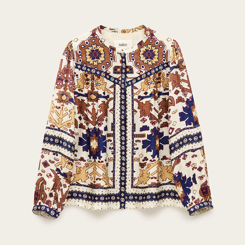 BA&SH Verone Blouse in Ecru