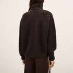 BA&SH Beltane Jumper in Chocolate