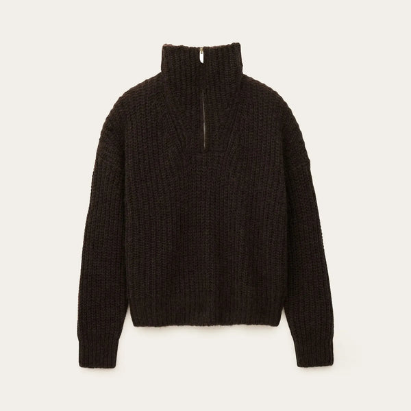 BA&SH Beltane Jumper in Chocolate