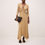 BA&SH Brady Dress in Gold