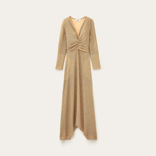BA&SH Brady Dress in Gold
