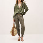 BA&SH Cessia Blouse  in Khaki