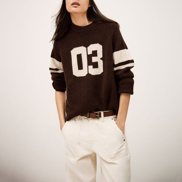 BA&SH Cobe Jumper in Chocolate