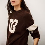 BA&SH Cobe Jumper in Chocolate