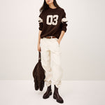BA&SH Cobe Jumper in Chocolate