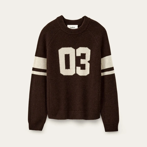 BA&SH Cobe Jumper in Chocolate