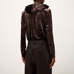 BA&SH Laia Top in Ebony