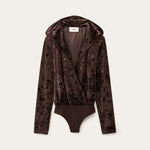 BA&SH Laia Top in Ebony