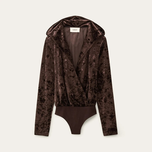 BA&SH Laia Top in Ebony