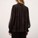 BA&SH Shamy Blouse in Brown