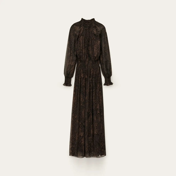 BA&SH Smoky Dress in Brown
