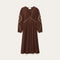 BA&SH Tany Dress in Chocolate