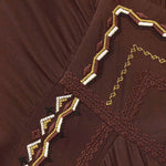 BA&SH Tany Dress in Chocolate