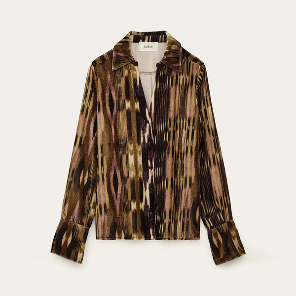 BA&SH Vany Shirt in Khaki