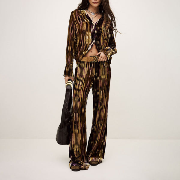 BA&SH Velvo Pants in Khaki