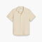 OAS Cuba Waffle Shirt in Ecru