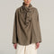 V DE VINSTER Marcel Cotton Blouse in Anthracite