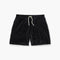 OAS Velour Shorts in Nearly Black
