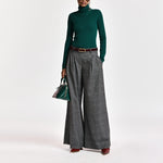 ESSENTIEL ANTWERP Klub Textured Leather Belt in Brown