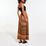 MAPOESIE Juliette Madone Skirt in Terracotta