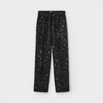 PSOPHIA Animal Devoré Jogger Pants in Black Animal Print