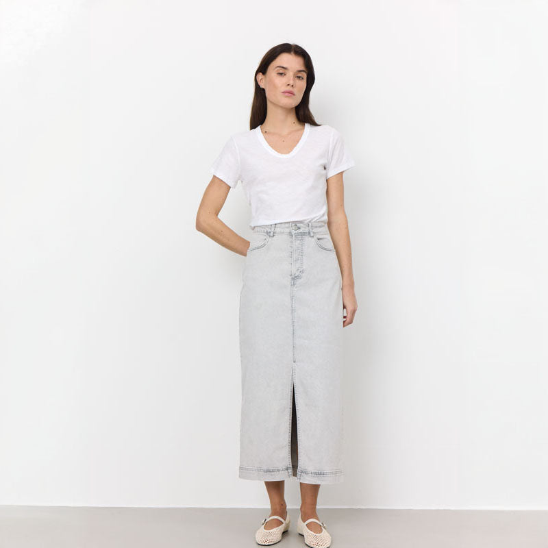 LEVETE ROOM Any 2 S/S T Shirt in White