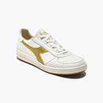 DIADORA B.Elite '84 Italia Sneakers in White/Gold