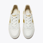 DIADORA B.Elite '84 Italia Sneakers in White/Gold