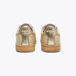 DIADORA Prestige Aged Italia Sneakers in Rich Gold