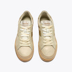 DIADORA Prestige Aged Italia Sneakers in Rich Gold