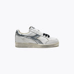 DIADORA Prestige Metallic WN Sneakers in White/Silver