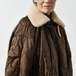 MARFA STANCE Parachute Parka in Bronze/Olive/Black