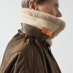 MARFA STANCE Parachute Parka in Bronze/Olive/Black