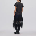 RABENS SALONER Glenda Tulle Skirt in Black